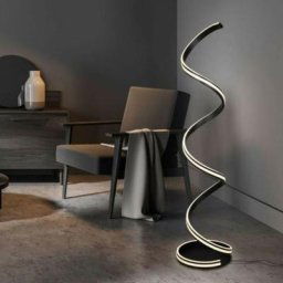 Trio Lighting - Lampadaire Yara Noir mat 1x34W smd led - Noir