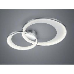Plafonnier Granada Chromé 1x36W smd led - Gris