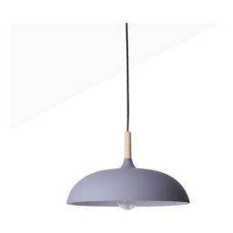Barcelona Led - Suspension moderne ronde mela E27 Gris - Gris