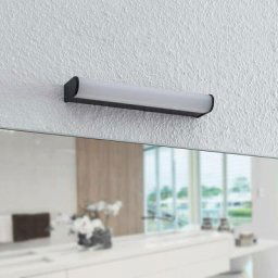 Led Applique Murale 'Ulisan' en aluminium pour salle de bain - noir mat, blanc