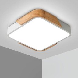 One Piece led Plafonnier 36W Trois Tons Gradation Plafonnier Moderne Mince Carré Salle De Bains
