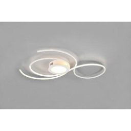 Plafonnier Applique Moderne Led 48W Gradateur Jive Blanc Trio Lighting
