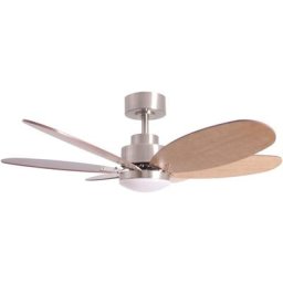 Ventilateur de plafond rainbow pales réversibles en bois avec lumière 101 Sulion