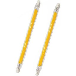 Ampoule R7S led 189mm Blanc Chaud 3000K, 1200LM, R7S 20W cob led Équivalent Halogène R7S J118 100W