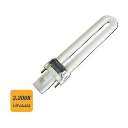 Derneires unites ampoule basse consommation pl-9w g23 3200k lumière chaude 13.7cm EDM
