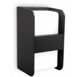 Lampe d'extérieur i design moderne avec barre centrale i 1 douille E27 i applique murale IP44 i