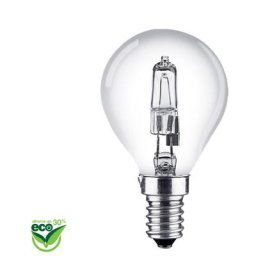 E3/35316 ampoule halogène sphérique energy saver E14 42W (equ. 60W) claire