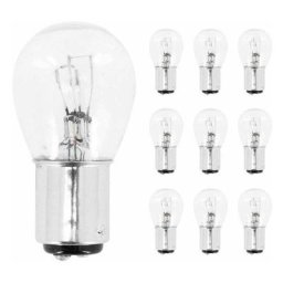10x Ampoule 12v 23/8w Bay15d