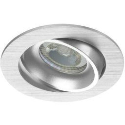 Encastré Spot Vision MR16 inclinable Aluminium Diamètre 69mm - GU10 Culot - Noxion