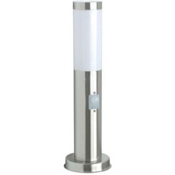Borne d'éclairage de jardin avec capteur 20 w 45 cm RX1010-45S Ranex Argent