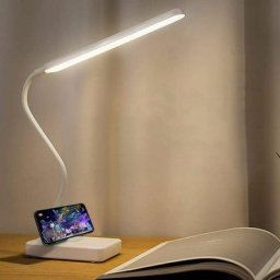 Lampe de bureau led usb rechargeable sans fil 2000 mAh alimentée par batterie contrôle tactile 3