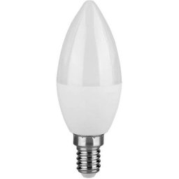 2142581 led cee 2021 f (a - g) E14 forme de flamme 4.50 w blanc lumière du jour (ø x h) 36.5 mm x