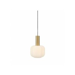Markslojd - Suspension Sober Métal Laiton brossé 1 ampoule 23cm - Laiton