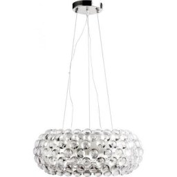 Lampe Pendante Savoni 35cm Transparent - Acrylique, Plastique - Transparent