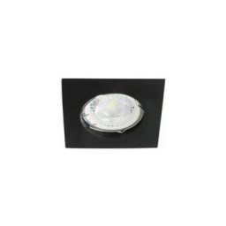 Kanlux - Support Spot Encastrable Carré navi Noir Mat