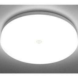 Plafonnier Plafonnier à led avec détecteur de mouvement, IP54 étanche 6000K, parfait pour salle de