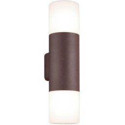 Trio - Applique double outdoor Hoosic - Rouille