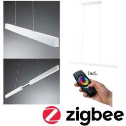Led Pendant lampe Smart Home Zigbee Aptare 2700K 2.050LM / 2.050LM 2X18 / 1X18W white matt DIMMable
