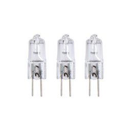 Lot de 3 ampoules halogènes culot G4, 375 Lumens, 2900 Kelvins, Blanc chaud, Dimmable - PACK3HG420W