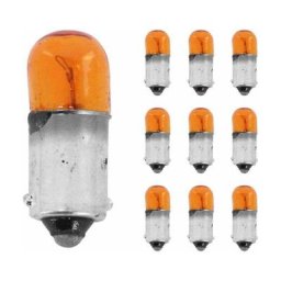 10x Ampoule 12V 4W BA9S orange