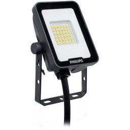 Dernieres unites projecteur led 20w 2400lm 6500k lumière froide couleur noire 26x13x9.7cm Philips