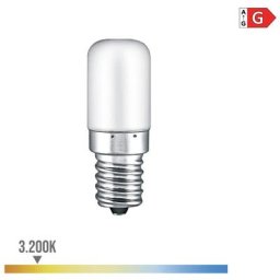 Ampoule tubulaire led e14 1.8w 130lm 3200k lumière chaude ø1.8x4.8cm EDM