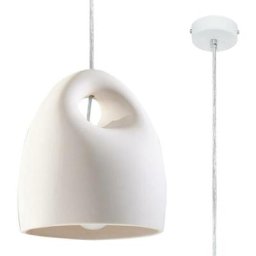 Suspension céramique bukano l: 0, b: 20 h: 26, E27, dimmable