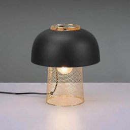 Trio Lighting - Lampe Punch 1x25W E27 Noir Mat - Noir