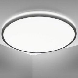 I Plafonnier led i Ø38 cm i platine led 24 Watt i effet rétroéclairage i lumière blanche neutre