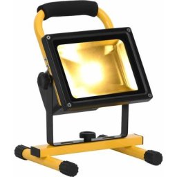 Projecteur à led rechargeable avec poignée 30 w Blanc chaud Vidaxl Blanc chaud