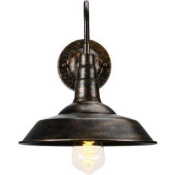 Applique murale industriel en métal fer forgé, Lampe éclairage interieur extérieur E27 luminaire –