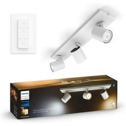 Philips White Ambiance RUNNER Spot barre tube 3x5.5W - Blanc (Télécommande incluse), compatible
