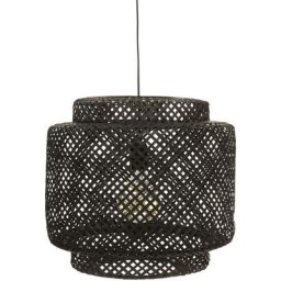 Suspension Bambou Liby Noir d 40 Atmosphera créateur d'intérieur - Noir