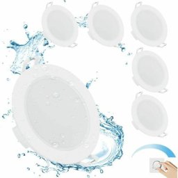 Spot Led Encastrable Dimmable, 3W 4000K Blanc Naturel, IP65 Plafonnier Led Salle de Bain, Spot Led