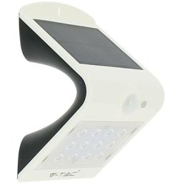 Vtac - Applique solaire Blanc extérieur 1.5W Blanc naturel
