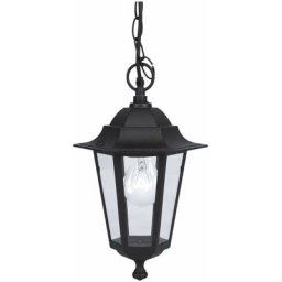 Laterna-suspension D'extérieur Aluminium Ø20.5cm Noir Eglo
