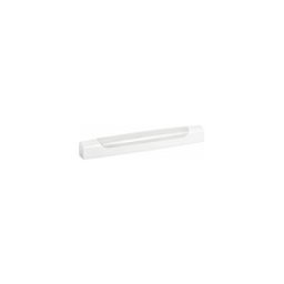 Aric - maud sym -Reglette IP20/21 IK07 H.Vol. a/PC+inter led integ. 6W 2700K 600lm,blc - Blanc