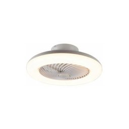 Clima - led Dimmable Ventilateur de plafond Design variateur inclus - 1 lumière - ø 55.5 cm - Blanc