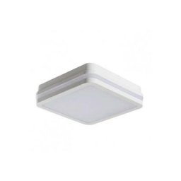 Plafonnier led 18W étanche IP54 carré côté 220mm Blanc - Blanc Naturel 4000K