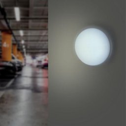 Applique led Murale 20W Blanche Ronde IP65 - Blanc Froid 6000K - 8000K - Blanc Froid 6000K - 8000K