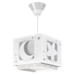 Lúzete - Suspension Pour Enfant Lune Gris