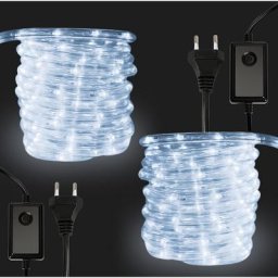 Tube Lumineux Extérieur led Guirlande Lumineuse Décoration avec 480 Lampes et Adapteur