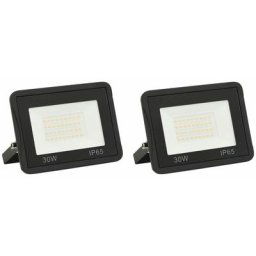 Projecteurs à led 2 pcs 30 w Blanc froid Vidaxl Blanc froid