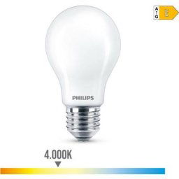 Ampoule led standard e27 8,5w 1055lm 4000k lumière neutre ø6x10,4cm. Philips