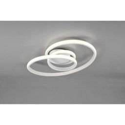 Plafonnier Sansa Blanc mat 1x18,5W smd led - Blanc