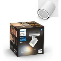 Hue White Ambiance runner Spot 1x5.5W extension compatible Bluetooth - Blanc (Télécommande non