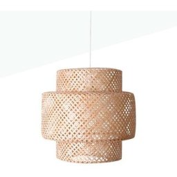 Suspension en osier Onna Blanc - Blanc