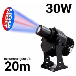 Projecteur de logo led gobo 30W rotatif extérieur - IP65