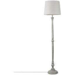 Lampadaire bois gris H153 Atmosphera créateur d'intérieur - Gris