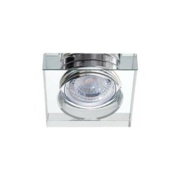 Kanlux - Support Spot Encastrable Carré morta Argent